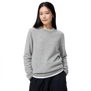 Pulls en tricot pour femmes, doux et décontractés, col rond élégant, pull chaud, vente en gros personnalisée de pulls pour femmes - Product Image 4