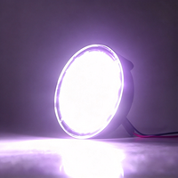 Lumière de travail LED 3,5 pouces 18W, lumière DRL 2 en 1, étanche IP65, lampe de conduite auxiliaire 12V, lumière de jour pour véhicule