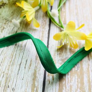 ホワイトサテンシルキーパイピングコード衣服用エッジ装飾織りパイピングテープウェビング縫製枕用 - Product Image 6