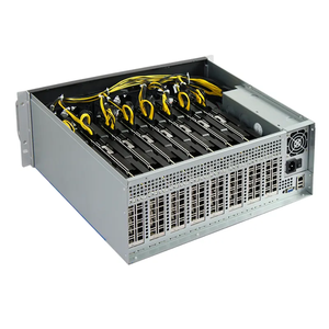 Rak 19 inci 8 casing <span class=keywords><strong>Server</strong></span> Gpu, sasis sistem Barebone Gpu dengan sasis Gpu Psu 2000w - Product Image 4