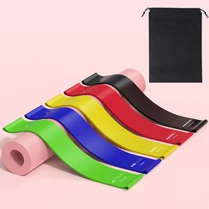 Yoga Resistance <b>Bands</b> Set Women Stretch <b>Bands</b> Physical Therapy Elastic Exercise <b>Bands</b> for Butt Legs and Arm Toning - Product Image 1