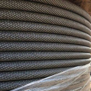 दीन मानक <span class=keywords><strong>6x19s</strong></span> + <span class=keywords><strong>iwr</strong></span> गैल्वेनाइज्ड स्टेनलेस स्टील वायर रस्सी काटने सेवा के साथ - Product Image 3