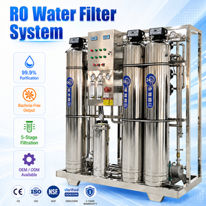 Macchinari per il trattamento dell'acqua con sabbia e carbone, sistema di filtrazione dell'acqua monostadio, osmosi dell'acqua di mare - Product Image 1