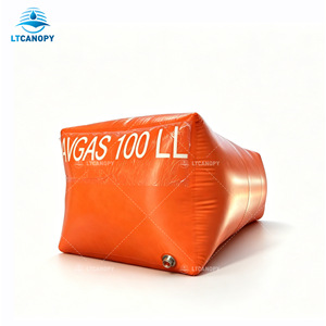 Réservoir flexible en PVC LTCANOPY 100LL pour le stockage d'AvGas et le transport de liquides non dangereux - Product Image 1