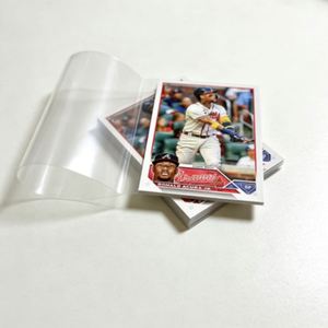 Clear Plastic Trading <b>Card</b> Holders 3 In Classic Style For Collectibles No Closure Heat Transfer Printing - Product Image 6