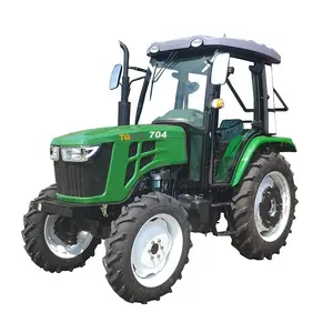 कृषि टैक्सी खेती ट्रैक्टर के साथ 50hp 60hp 70hp 80hp डीजल इंजन