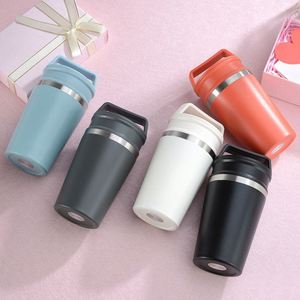 Gobelet à café en acier inoxydable écologique de 12 oz et 16 oz, revêtement poudré, tasse de voyage à technologie sous vide, acier inoxydable 304 - Product Image 2