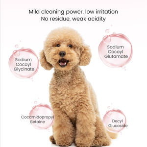 SHMM Pet Blé Protéine Réparation <span class=keywords><strong>Shampooing</strong></span> 50ml Chien Chat Tout en Un Corps Lavage Nettoyage Gel Douche Doux Chien Cheveux Nourrissant Pet <span class=keywords><strong>Shampooing</strong></span> - Product Image 4