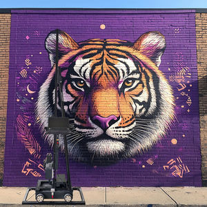 Imprimante de marquage mural à jet d'encre élégante avec encre UV Résolution 600dpi Nouvelle condition-pour concevoir l'art mural et l'embellissement - Product Image 6