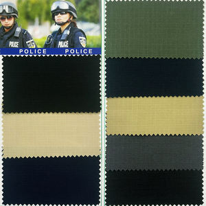 Fábrica de textiles al por mayor tejido TC T65/C35 T80/C20 poliéster algodón Ribstop Ripstop tela para seguridad uniforme mochila chaleco - Product Image 5