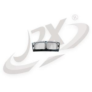 Parrilla Delantera para BMW E34, Negro Mate, Semi-Plateada, Tres Colores, Repuesto para Modelo Antiguo - Product Image 1