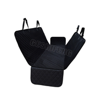Antidérapant imperméable 600D coton 3 en 1 protecteur de hamac pour animaux de compagnie chien housse de siège de voiture pour siège arrière contre les pertes de saleté et les rayures