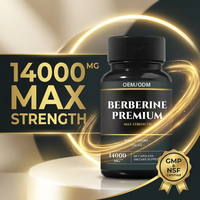 OEM/ODM Berbérine Liposomale 14000mg Haute Puissance Complément de Soutien Métabolique Disponibilité Bio Maximale Formule Clinique Végétalienne