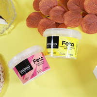 Pot à glace en PP transparent de qualité alimentaire avec couvercle transparent, logo imprimé personnalisé, conteneur de stockage jetable en plastique pour yaourt et pouding