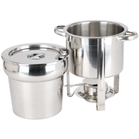 Deluxe 7L 11L Edelstahl Chafing Dish für Suppe