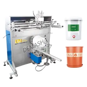 Glass Bottle Silk Screen Printer Cup Screen Printing Machine For Round Coffee Paper Water Cosmetic Plastic Tube