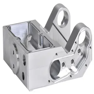 OEM personalizado de aço inoxidável 5 eixos fresagem CNC serviço usinagem de bloco de metal peças usinagem CNC