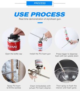 Vente en gros de <span class=keywords><strong>pistolet</strong></span> à mastic <span class=keywords><strong>Pistolet</strong></span> de distribution de <span class=keywords><strong>mousse</strong></span> <span class=keywords><strong>Pistolet</strong></span> pulvérisateur de <span class=keywords><strong>mousse</strong></span> <span class=keywords><strong>isolante</strong></span> en <span class=keywords><strong>mousse</strong></span> PU polyuréthane 280g Laiton noir Alliage de zinc - Product Image 5