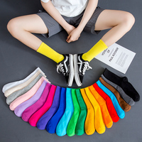 Personnalisable Printemps Mince Coloré Athlétique Chaussettes En Vrac En Gros Unisexe Quotidien Nouveauté Chaussettes