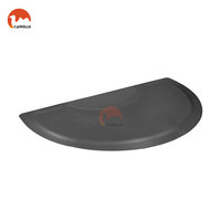 Tapis de salon semi-circulaire professionnel pour chaise de barbier, tapis de sol imperméable pour coiffeur, confort pour la position debout
