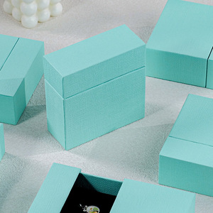 Green Drawer Style Rigid <b>Paper</b> <b>Boxes</b> With Magnetic Closure For Gift And Craft Use - Product Image 5