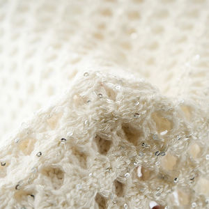 Venta caliente tridimensional Bobo Ball Hollow Sequin Lazy Knitwear <span class=keywords><strong>mujer</strong></span> Otoño e Invierno brillante elegante Top que combina con todo - Product Image 4