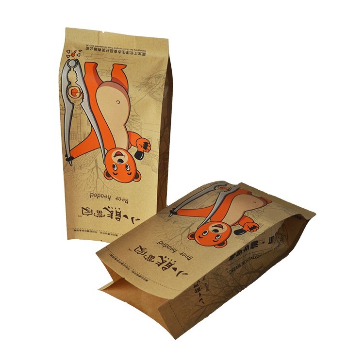 paper bags with clear plastic window