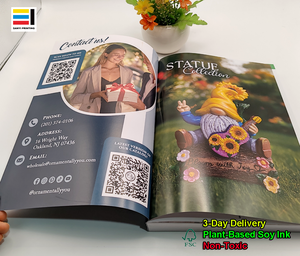 カスタム印刷パンフレットカタログギフトマガジン個人書籍出版（クラフト紙使用、迅速な配送と品質保証付き） - Product Image 2