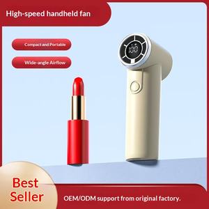 Ventilador Portátil Mini de Alta Velocidade com Display Digital e Carregamento <span class=keywords><strong>USB</strong></span>, Venda por Atacado - Product Image 4