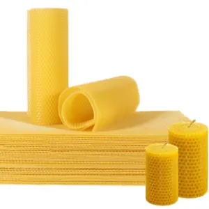 Henan Shengyuan pure beeswax comb foundation used for apicultura bee frames