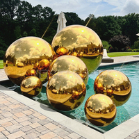 Boule miroir irisée, sphère poly, boules miroir géantes, ballon gonflable, boule argentée colorée, grand globe miroir gonflable