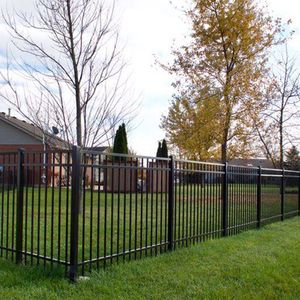 Panneaux de clôture en acier tubulaire personnalisés Prima, imperméables, <span class=keywords><strong>pour</strong></span> jardin extérieur, en acier galvanisé, avec <span class=keywords><strong>lames</strong></span> verticales, <span class=keywords><strong>portail</strong></span> de clôture - Product Image 2