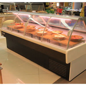 Deli Display Cooler Case Refrigerador Gabinete Carnicería Puerta de vidrio Mostrador de servicio Refrigerador de carne - Product Image 3