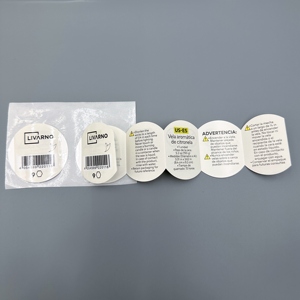 Etichetta pieghevole impermeabili multistrato cosmetiche adesive  stampa di pacchetti adesivi per etichette a doppia faccia - Product Image 3