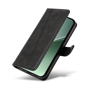 Étui portefeuille magnétique en cuir pour <span class=keywords><strong>Xiaomi</strong></span> 15 <span class=keywords><strong>Pro</strong></span> avec fentes pour cartes, étui de protection pour cartes de crédit Galaxy S25 - Product Image 3