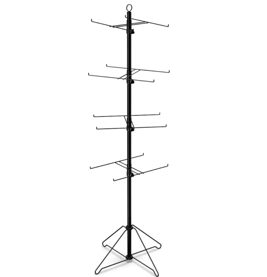 TMJ-941フロアスタンディングメタル出展者フロアフックアップスタンディングディスプレイスタンドラック