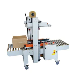 Customized Automatic Side Drive Belt Carton Sealer Portable Carton Sealer Machine 40kg Box Left Right Driver Sealing Machine