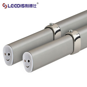 Leedis Telescopic Stainless Steel Clothes Rack Rod Wall Mounted Minimalist Design For Wardrobe And Drying Use - Product Image 1