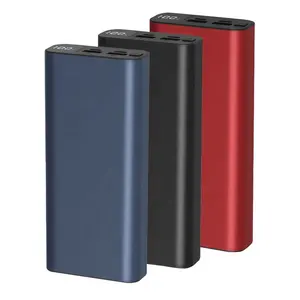 Miglior caricabatterie portatile power bank 20000 mah ricarica rapida in lega di alluminio con display a led powerbank 20000 powerbank 20000 mah