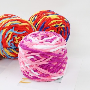 100% Polyester Tái Chế Ưa Thích Sợi Nhuộm Mô Hình Đan Dệt Chăn Thân Thiện Với Môi Chống Vi Khuẩn Ice Thanh Sợi - Product Image 5