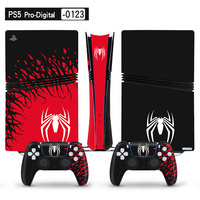 Nouveau Revêtement Adhésif Numérique PS5 Pro Protecteur Vinyle pour Console et Manette Playstation 5 Pro