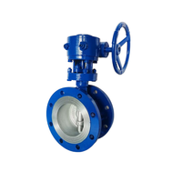 Vanne papillon de type gaufrette avec poignée opération manuelle 2 "-8" pour le contrôle de la canalisation industrielle