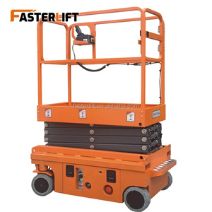 5m 6m 6,8m Tragbare Elektrische Mini-Scherenhebebühne Mobile Hydraulische Arbeitsbühne Personenlifter für Baustellen - Product Image 3