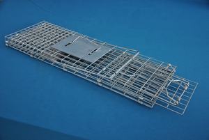 <span class=keywords><strong>Cage</strong></span> de <span class=keywords><strong>piège</strong></span> vivant pliable robuste pour rongeurs de lapin <span class=keywords><strong>sanglier</strong></span> chasse sans cruauté filet de caisse claire lutte antiparasitaire pour rat - Product Image 2