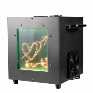 Máquina de faísca pirotécnica fria para casamento, DJ, discoteca, cabine fotográfica, tela LED RGB eletrônica, 700 W, novidade