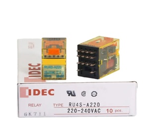 Idec RU2S-CL-D12/A110/A220 thu nhỏ sậy tiếp sức 12VDC 10A spdt IP65 chống bụi xe điều khiển động cơ ô tô Rơ Le kín - Product Image 1