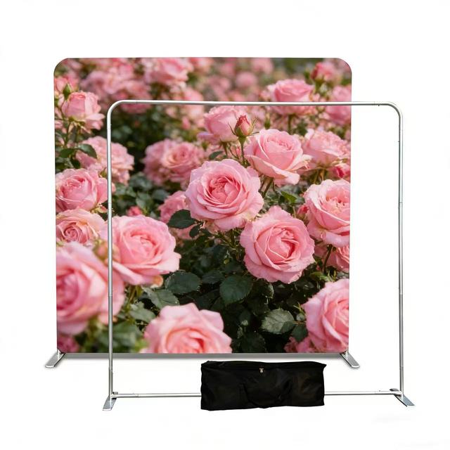 NEW ARRIVAL ZJ ZJ-B Custom Print Tension Fabric Backdrop Banner Trade Show Event Flash Photography Backdrop