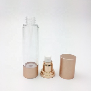 Nhà Cung cấp nhà máy ruipack OEM OEM 30ml nhôm bơm không có không khí chai trong hoa hồng vàng Nhà sản xuất/bán buôn nhà sản xuất/bán buôn - Product Image 3