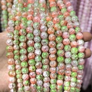 Pulsera de Piedra Natural con Cuentas de Vidrio Coloridas, Experto en Armonía del Hogar, Producción Interna, Prototipado Rápido - Product Image 3