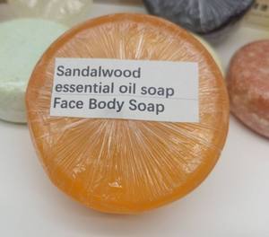 Barre de savon 2 en 1 pressé à froid pour le visage et le corps, yaourt grec naturel fait à la main et suif de bœuf au miel pour la <span class=keywords><strong>maison</strong></span> - Product Image 5